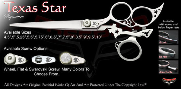 Texas Star 3 Hole Swivel Thumb Signature Grooming Shears