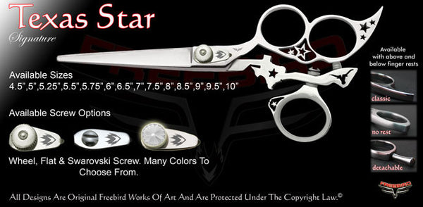 Texas Star 3 Hole Swivel Thumb Signature Hair Shears