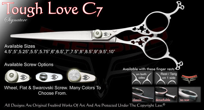 Tough Love C7 Straight Signature Grooming Shears