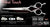 Tribal Touch Straight Signature Grooming Shears