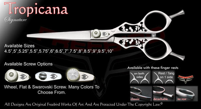 Tropicana Straight Signature Hair Shears