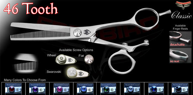 V Swivel 46 Tooth Thinning Shears