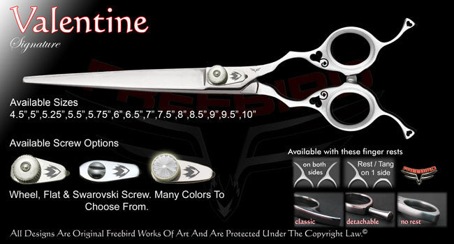 Valentine Straight Signature Grooming Shears