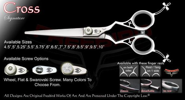 Cross Straight Signature Hair Shears