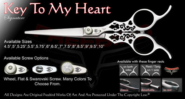 Key To My Heart Straight Signature Hair Shears