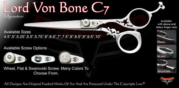 Lord Von Bone C 7 Signature Hair Shears