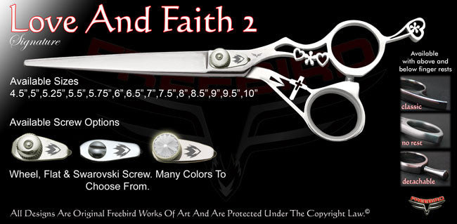 Love And Faith 2 Signature Grooming Shears