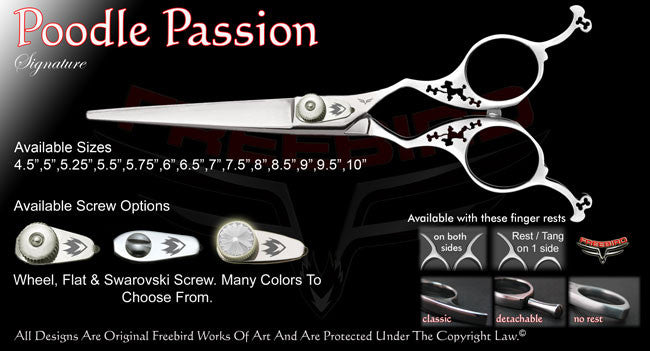Poodle Passion Straight Signature Hair Shears