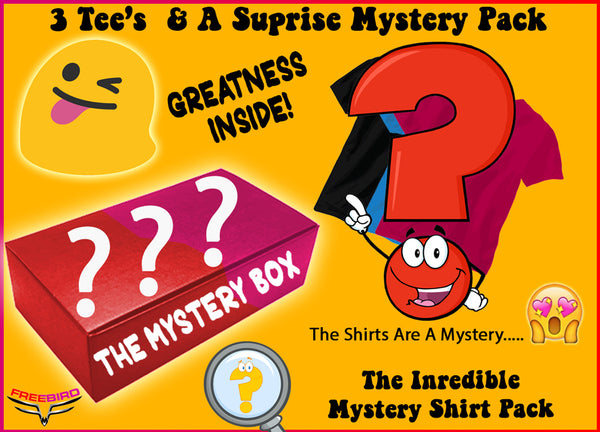 Super Fun $39.00 FREE Shipping T-Shirt Mystery Boom Box